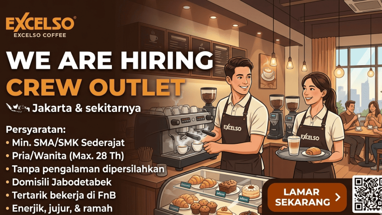 Lowongan Kerja – Crew Outlet di Excelso